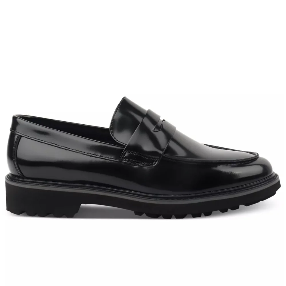 INC International Concepts Vance Loafers Black 8.5 - Picture 2 of 6